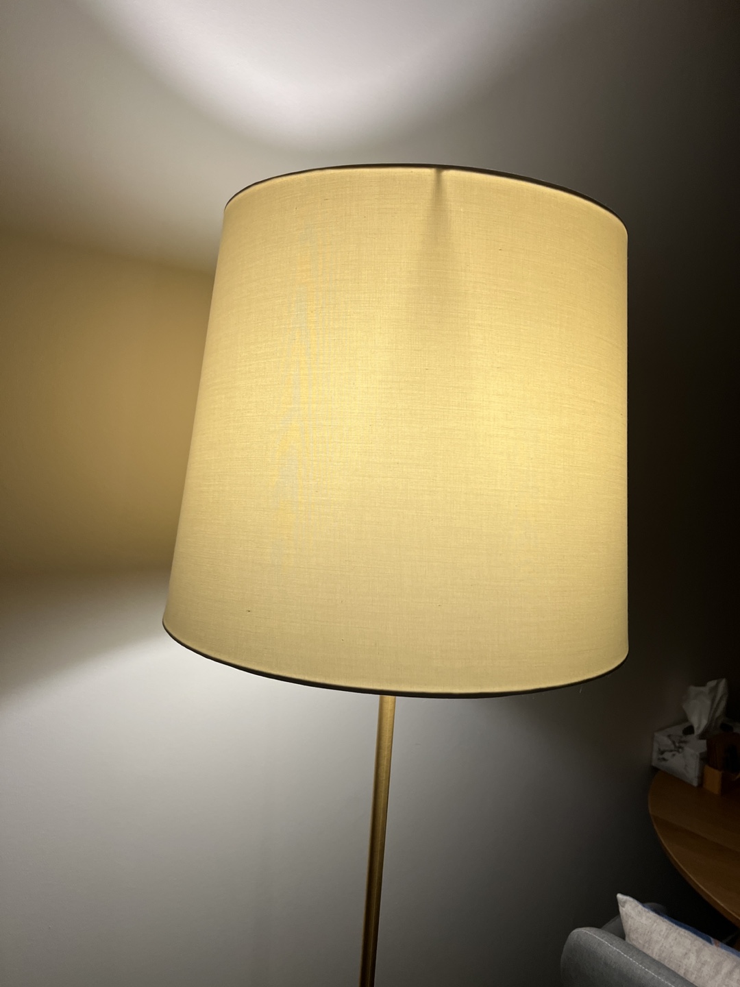 Floor Lamp - Gold and Black - photo 2