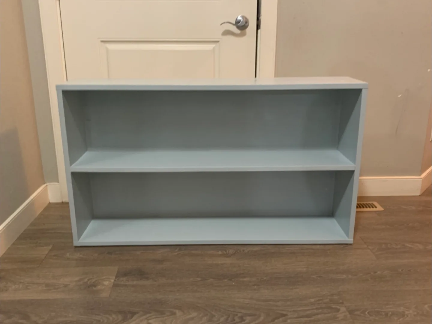 Light Blue Shelf Unit thumbnail