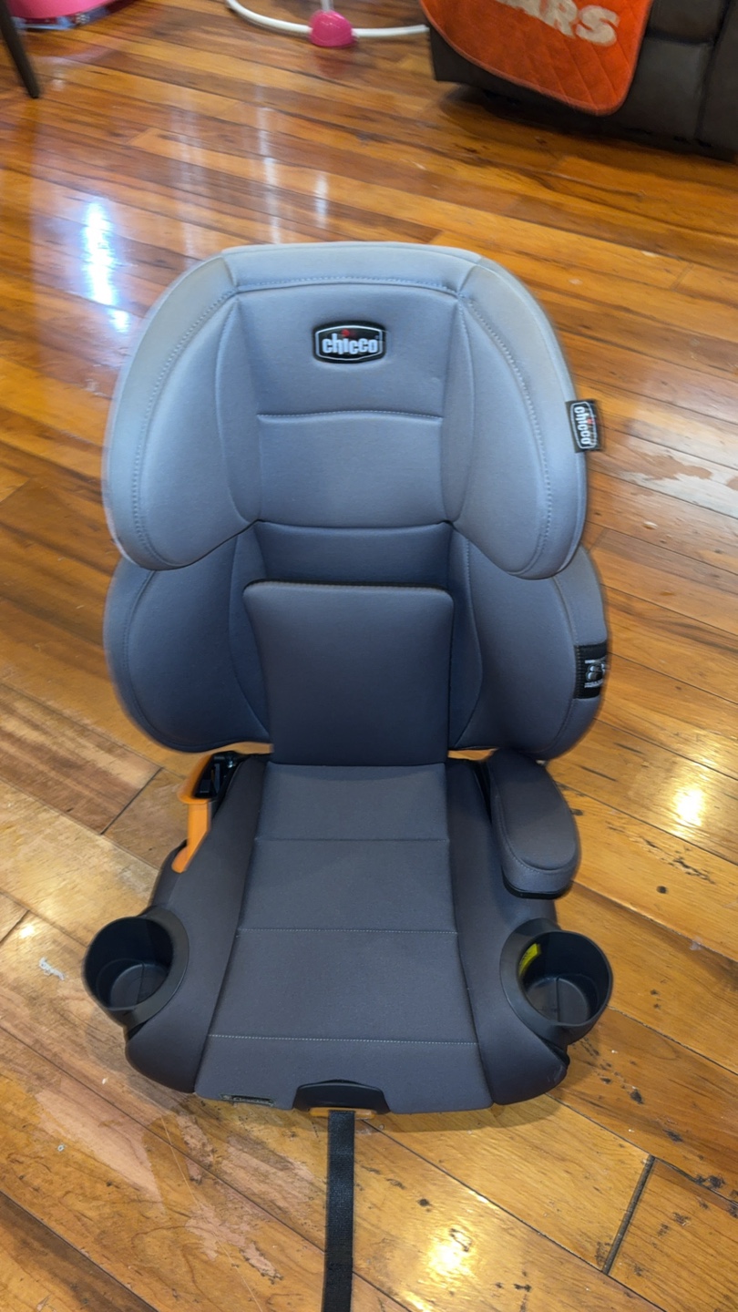 Chicco KidFit Booster Car Seat - Gray