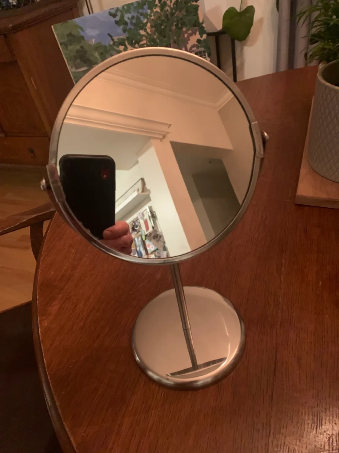 Silver Vanity Mirror thumbnail