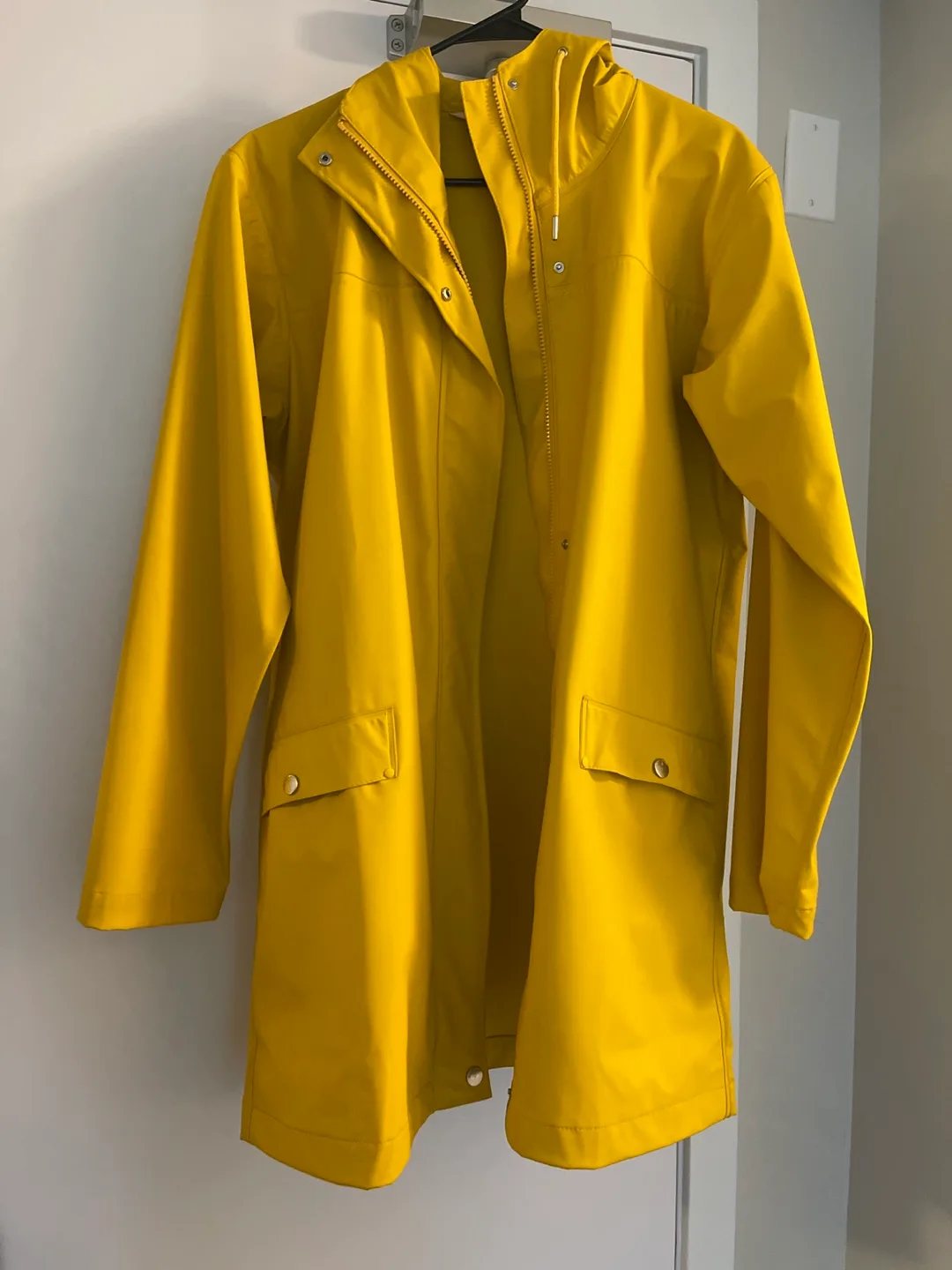 Helly Hansen Yellow Rain Jacket - Size L thumbnail