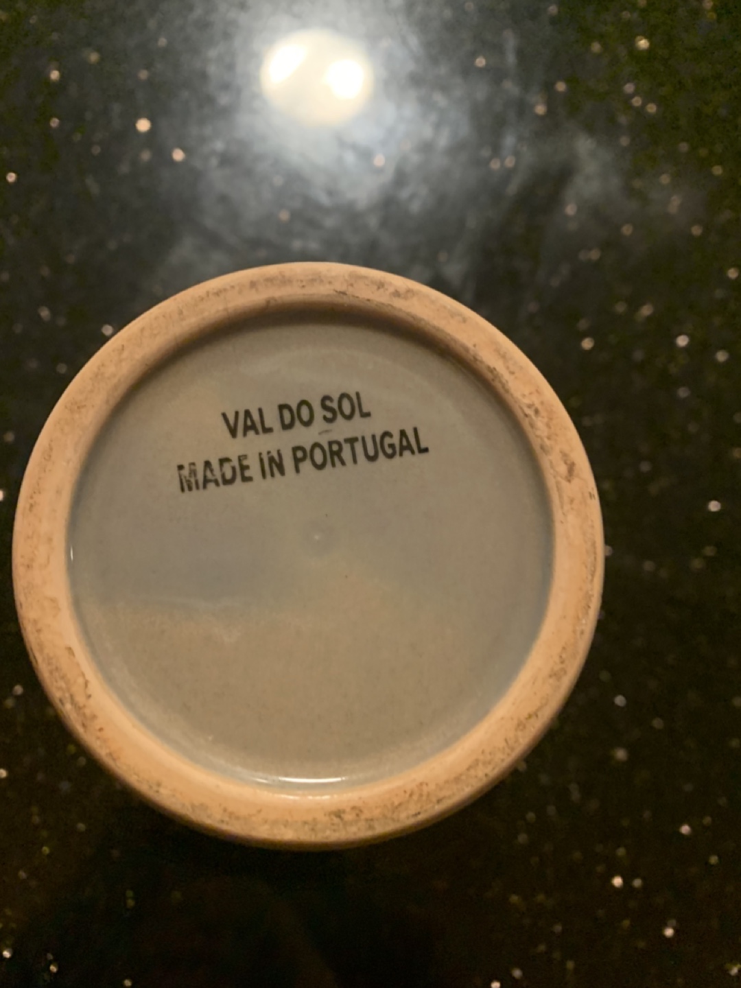 Val Do Sol Brown Vase - Made in Portugal
