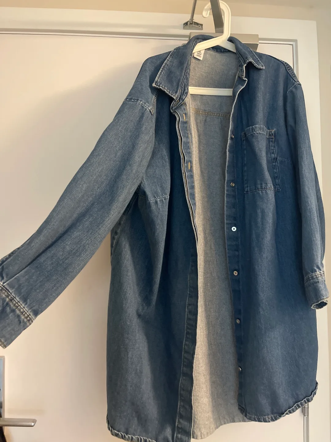 &Denim Oversized Denim Shirt - Size M thumbnail