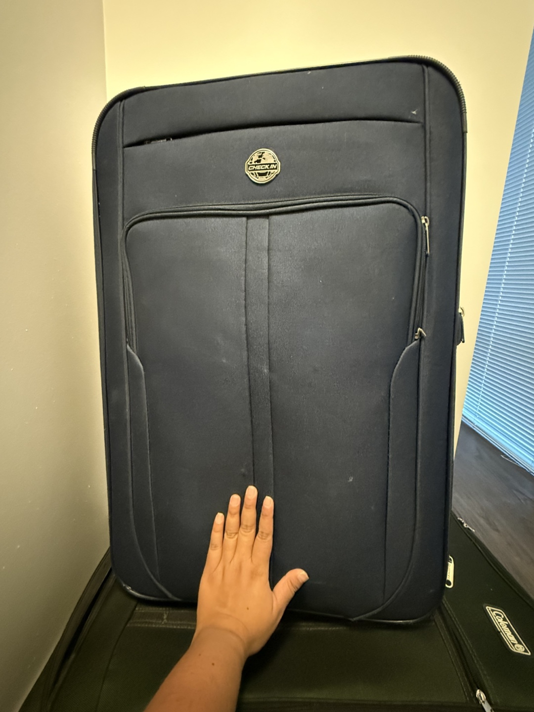 Check In Luggage - Navy Blue - photo 2