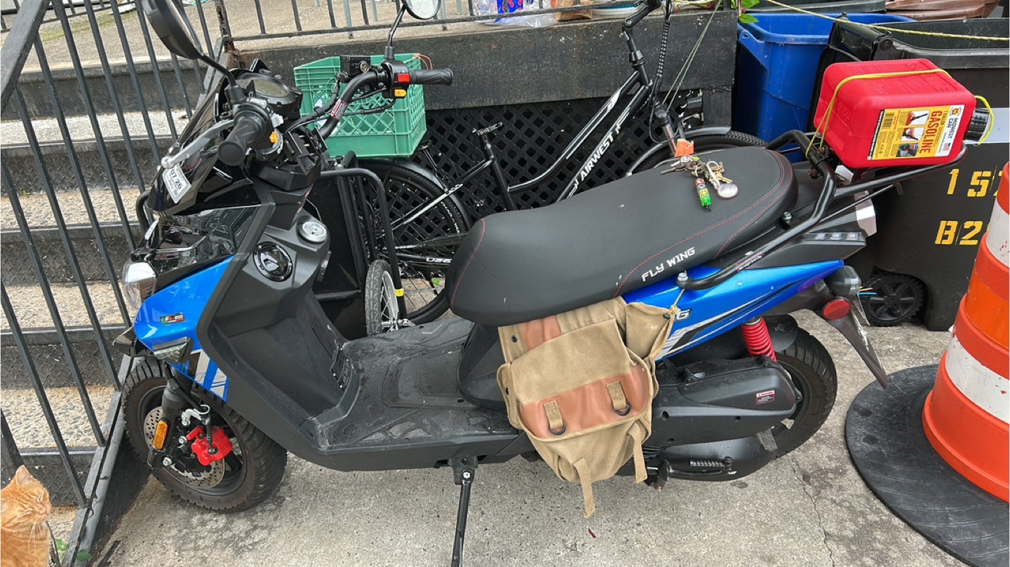 Fly Wing Scooter - Blue and Black - photo 5