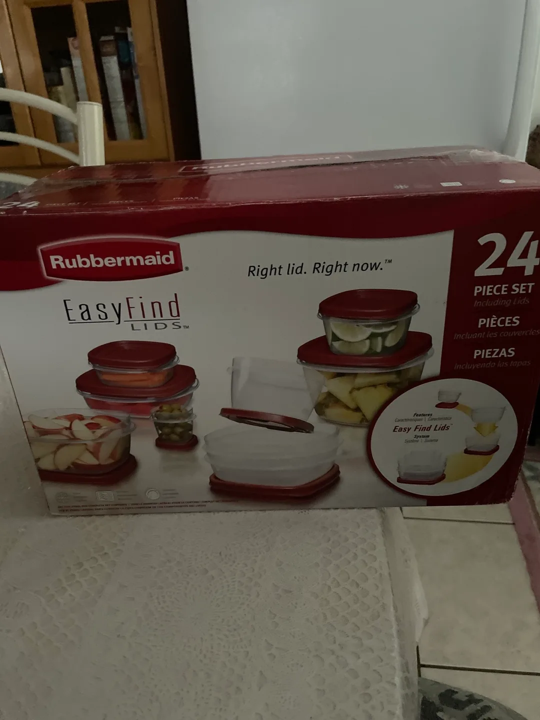 New Rubbermaid EasyFindLids 24-Piece Set thumbnail