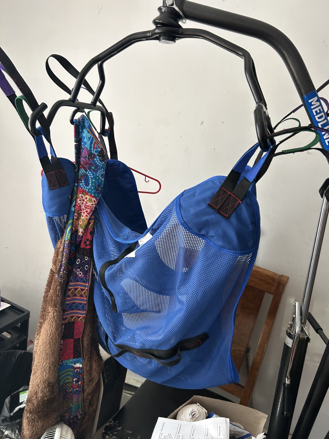 Medline Patient Lift Sling - Blue
