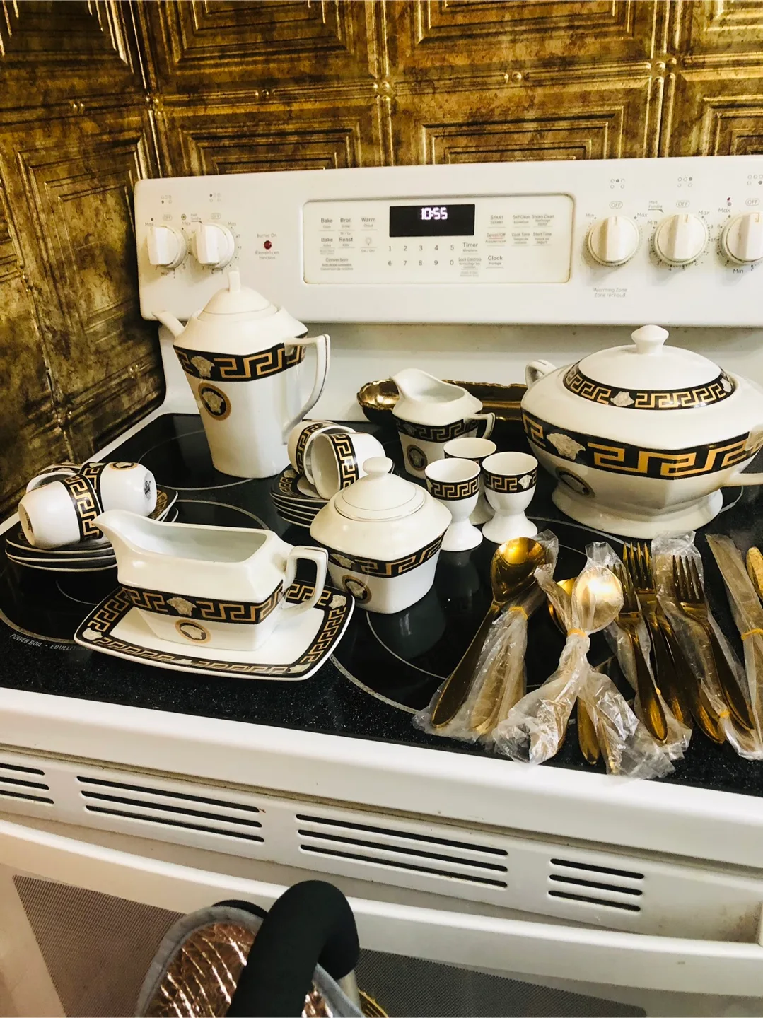 Versace Rosenthal Medusa Tea Set thumbnail