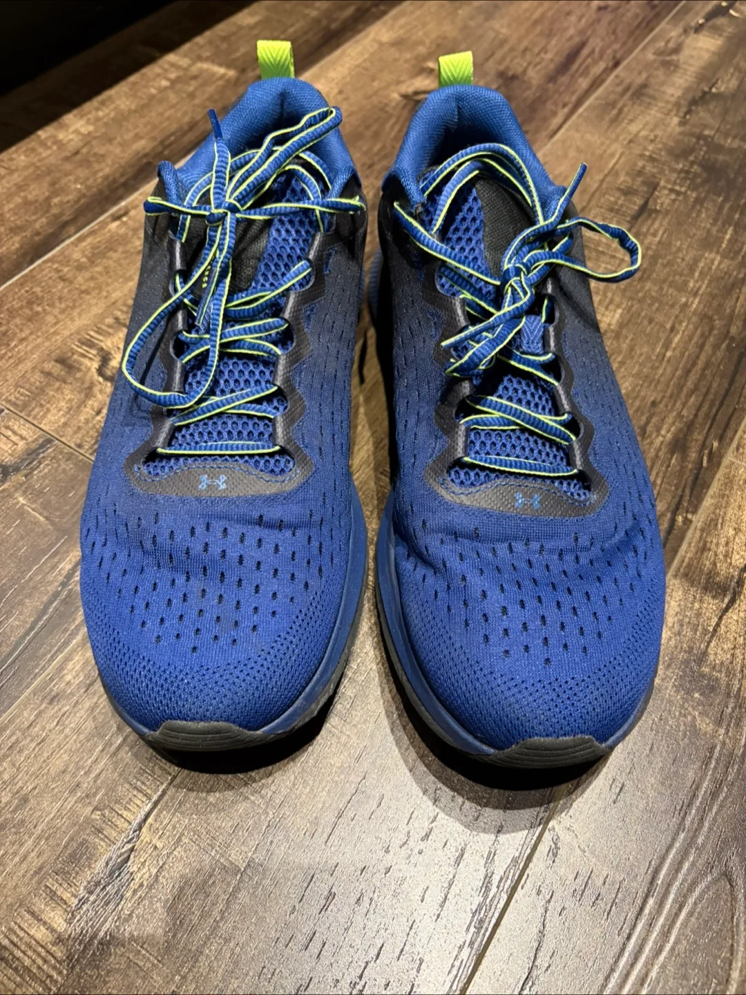 Under Armour HOVR Blue Running Shoes - men size 12 thumbnail