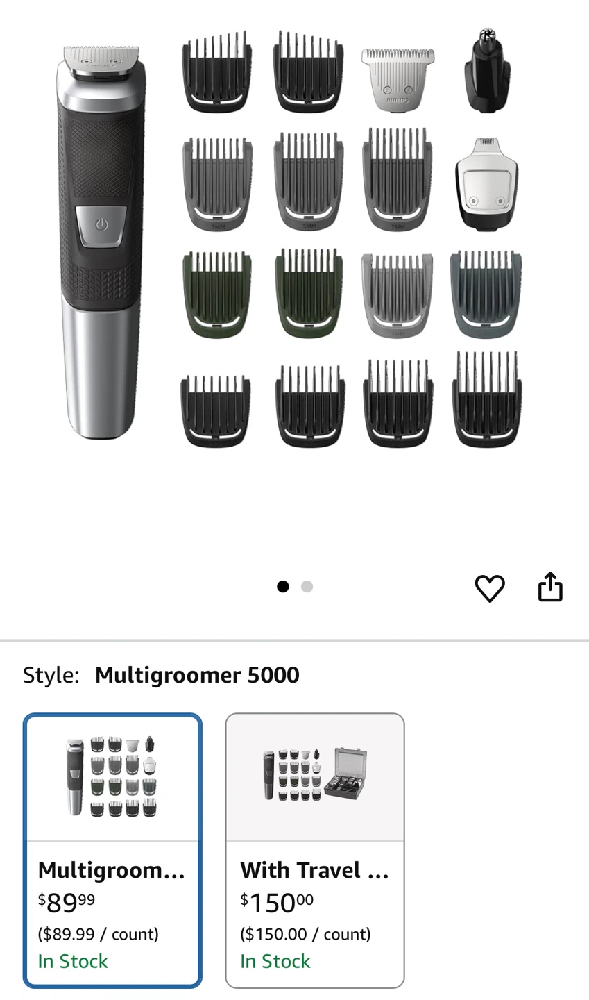 Brand New Condition Philips – All-in-One Trimmer (18 Pieces) - photo 3