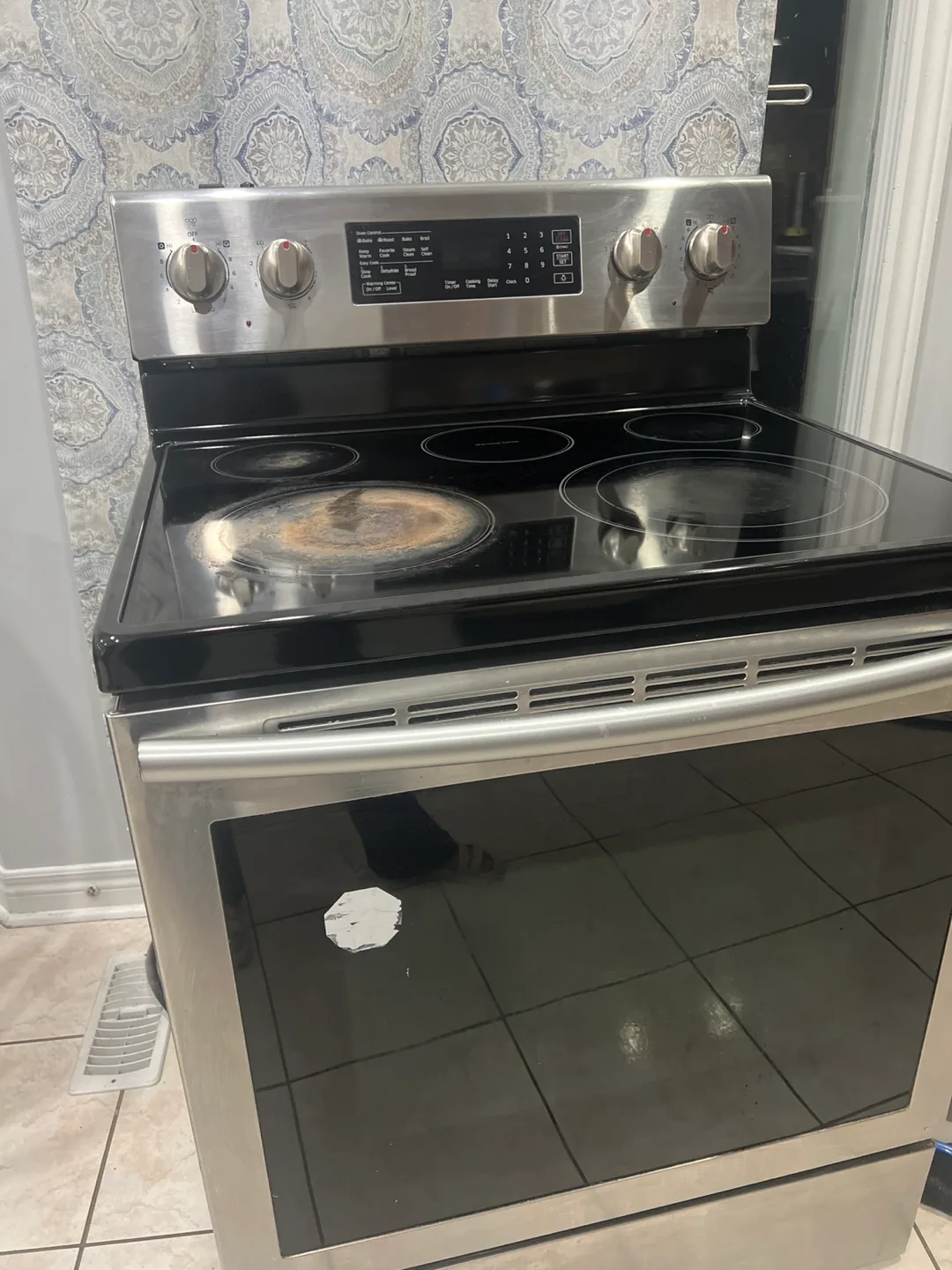 Stainless Steel Electric Range Oven thumbnail
