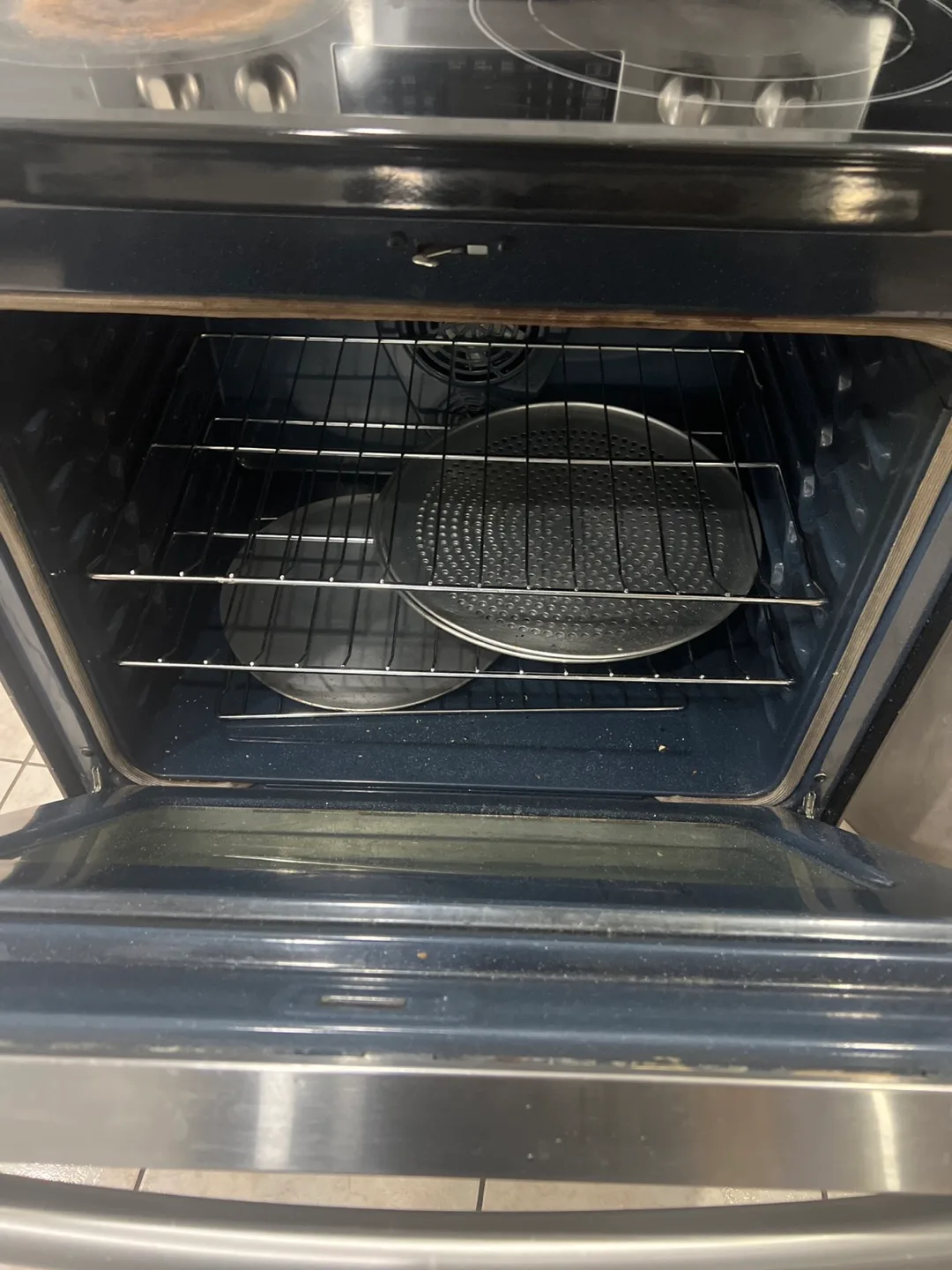 Stainless Steel Electric Range Oven image indicator(2)