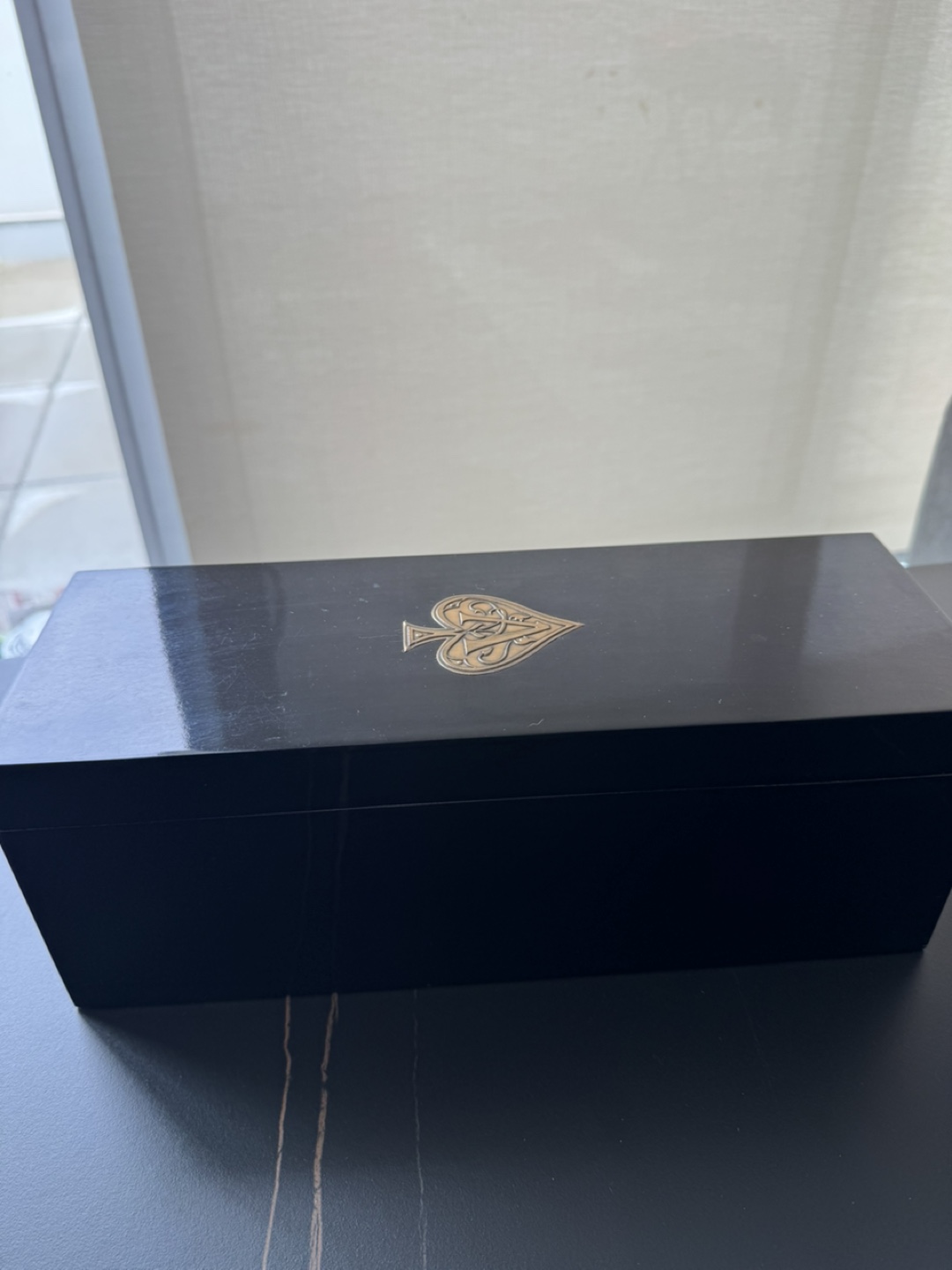 Armand de Brignac bottle and box