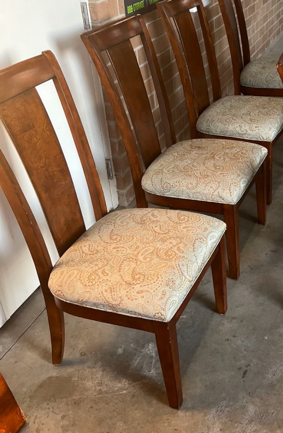 Dining Table with 6 Chairs - Wood - photo 4