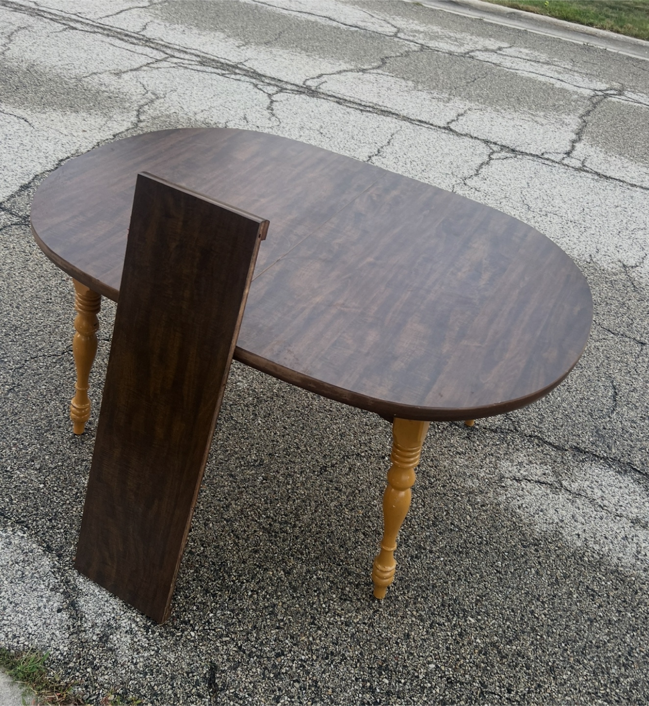 Dining Table with 6 Chairs - Wood