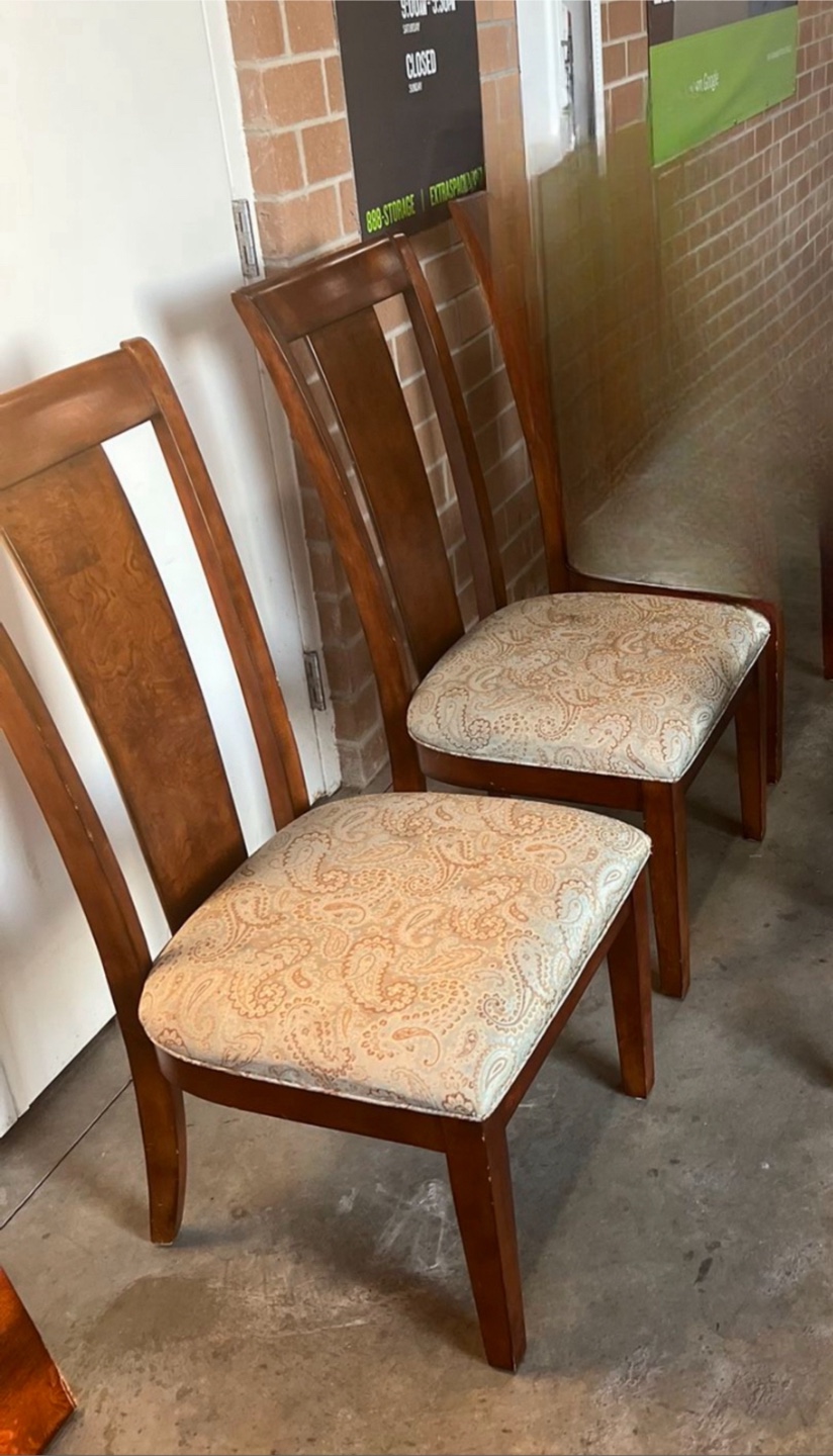 Dining Table with 6 Chairs - Wood - photo 2