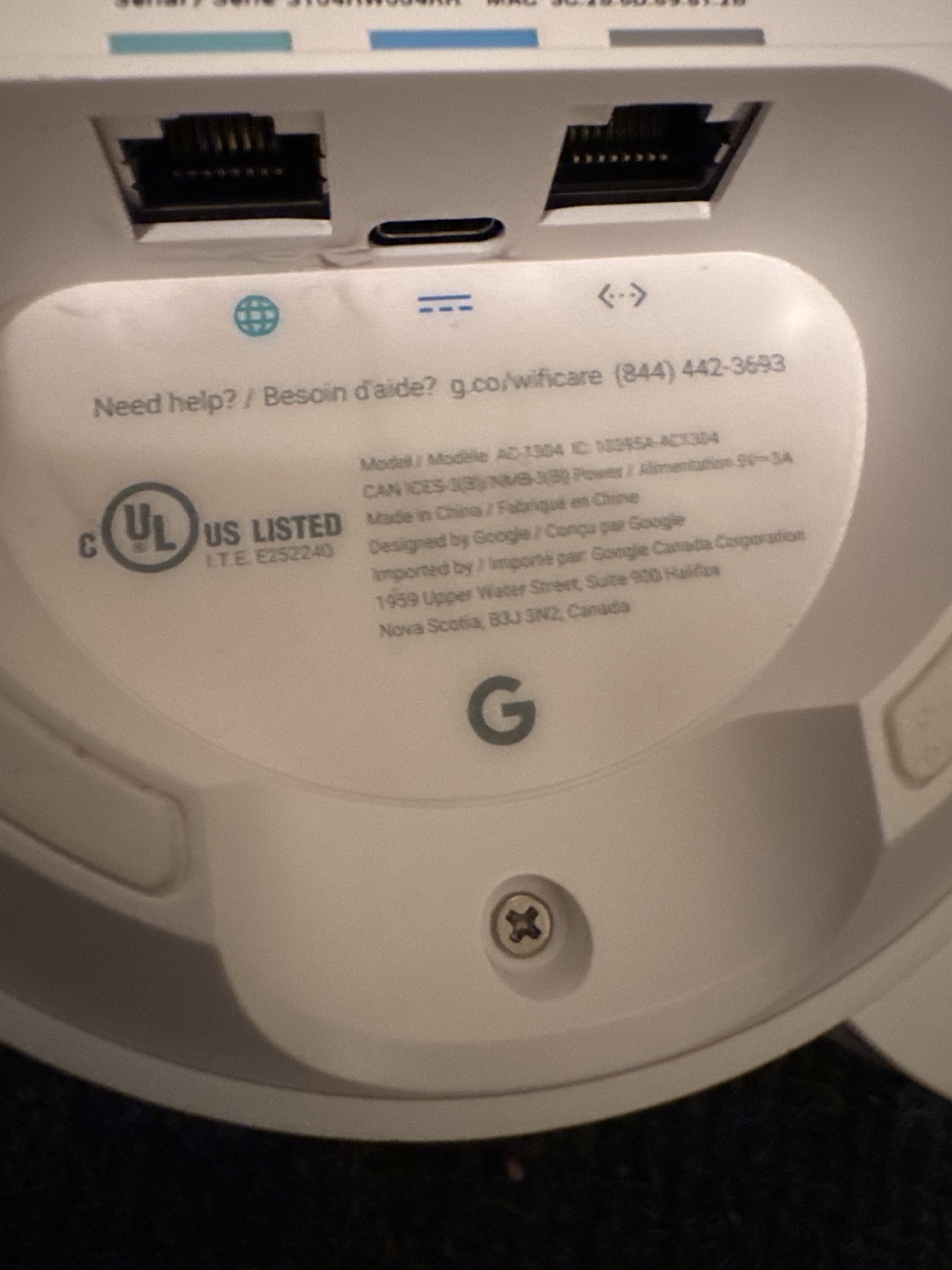 Google Wifi AC1304 mesh Routers - Set of 4 - photo 2