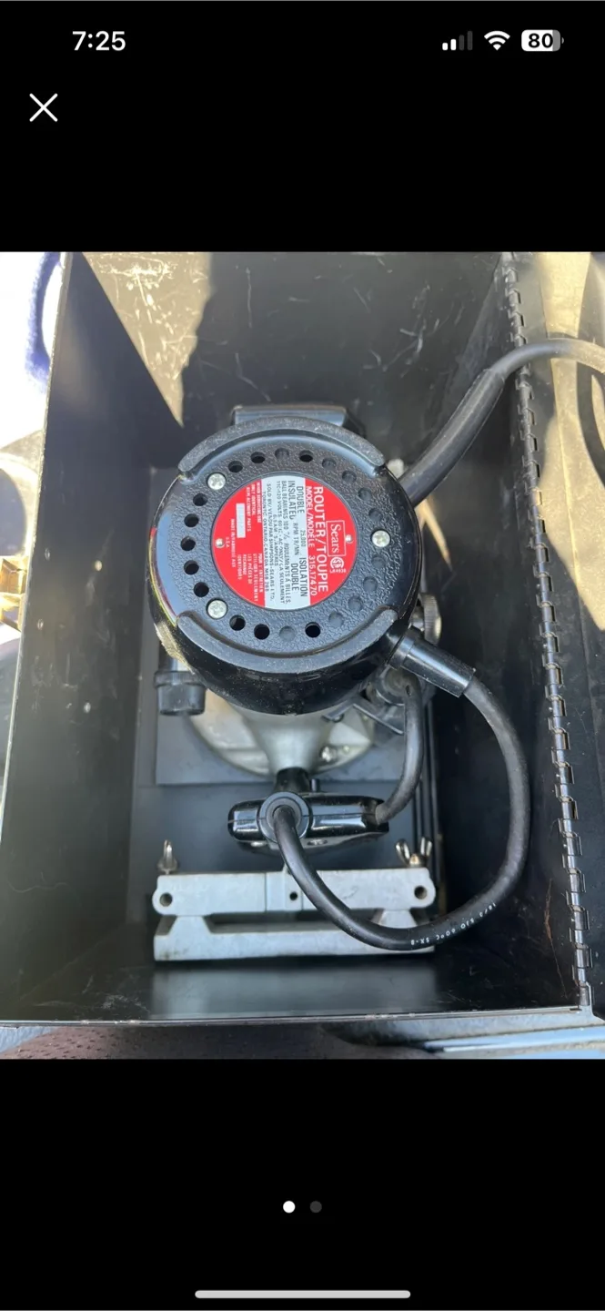 Sears Router/Toupie 315.17470 image indicator(2)