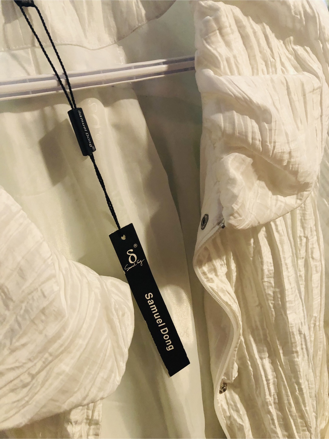 Samuel Dong White light designed Coat L/M