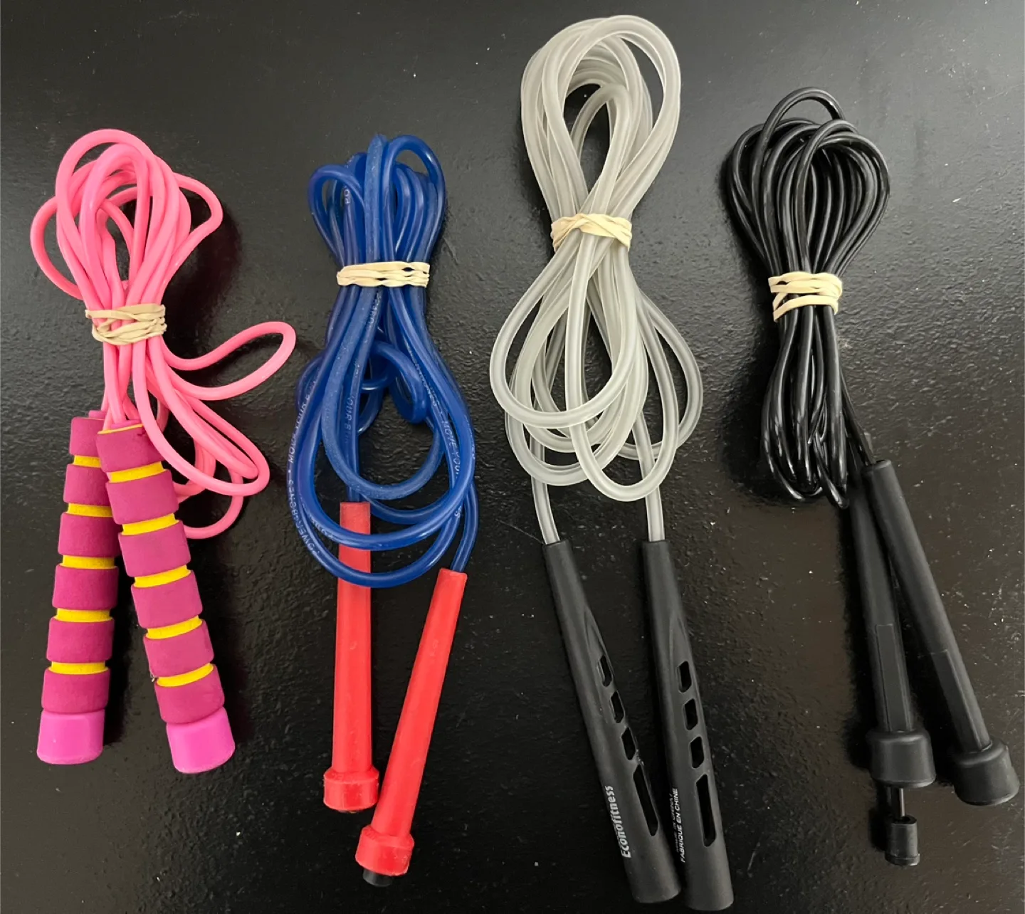 Skipping Ropes - Pink, Blue, Grey, Black thumbnail