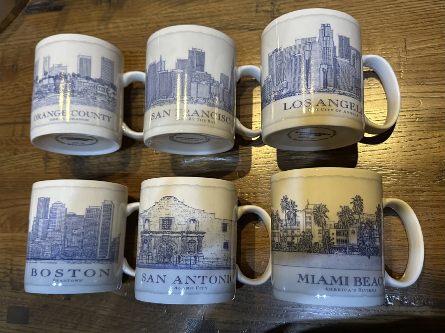 Starbucks City Mugs Architecture Series $40 each