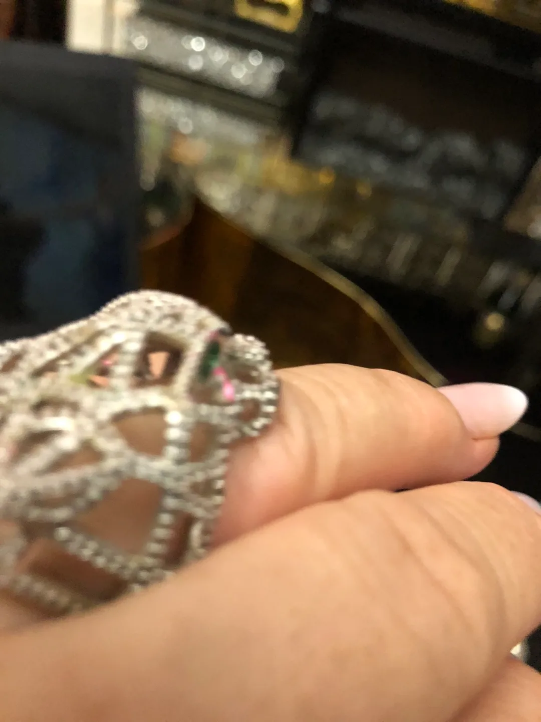 Panthère de Cartier Ring silver size 9/10 thumbnail
