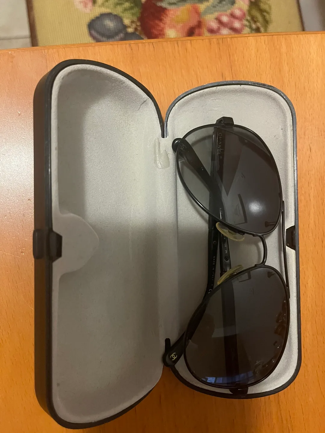 Chanel Aviator Sunglasses with Case image indicator(2)