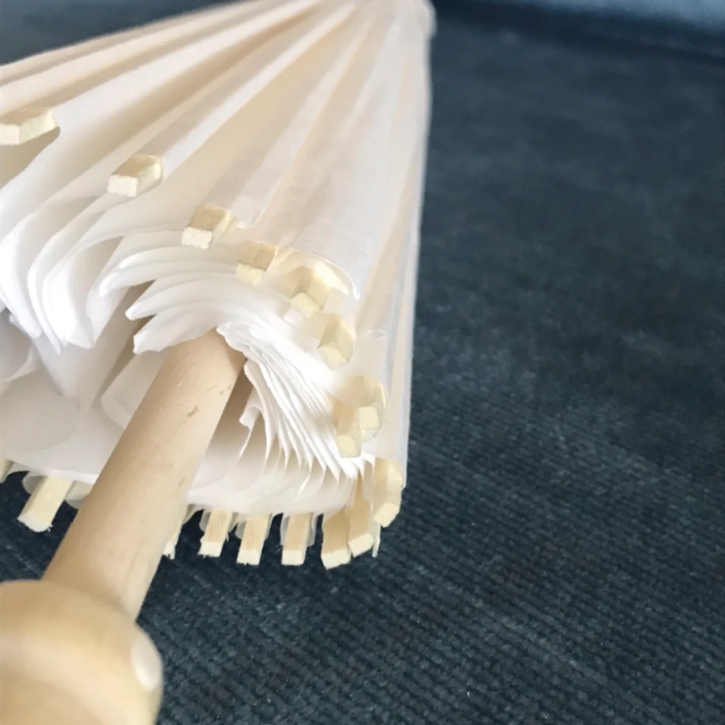 Lovely Parasol with Bamboo Handle ☀️ image indicator(7)