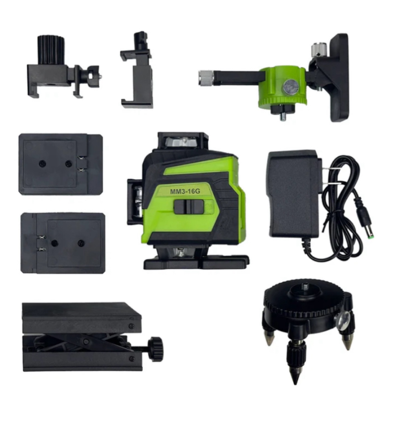 16 Line Laser Level 360 Self  Green laser with 2 Batteries - photo 3