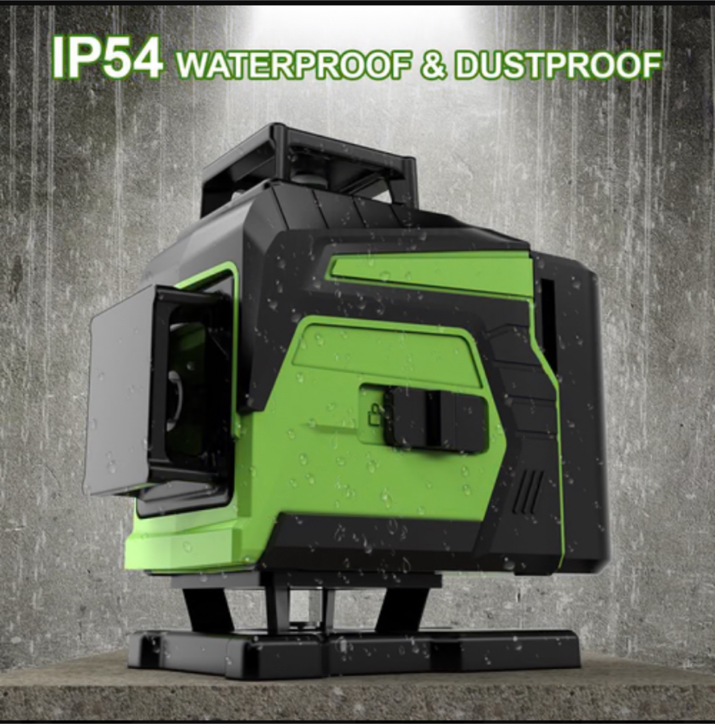16 Line Laser Level 360 Self  Green laser with 2 Batteries - photo 4