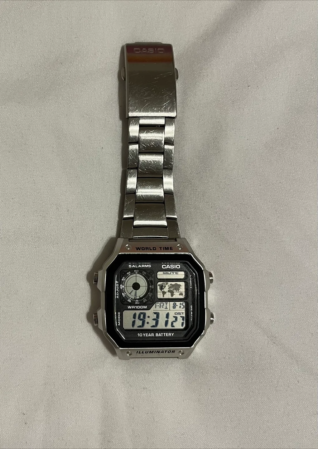 Casio World Time Illuminator Watch thumbnail