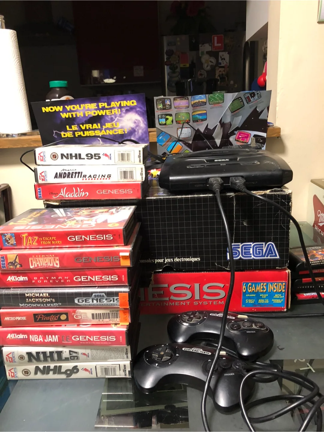 SEGA Genesis consoles and games thumbnail