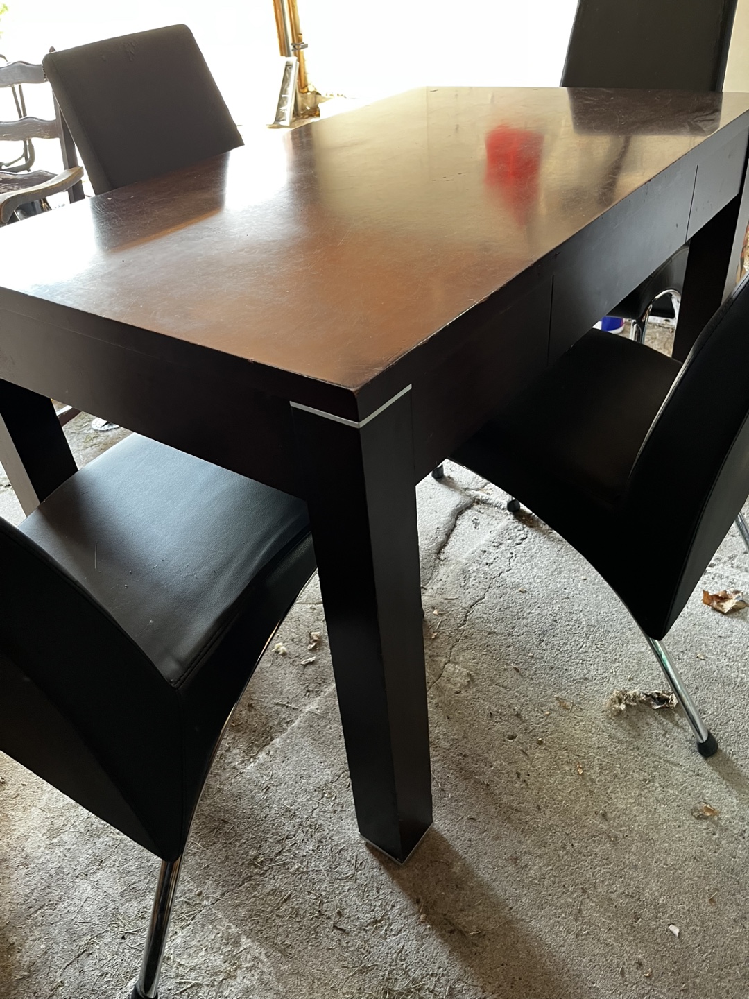 Dining Table - Brown - photo 4