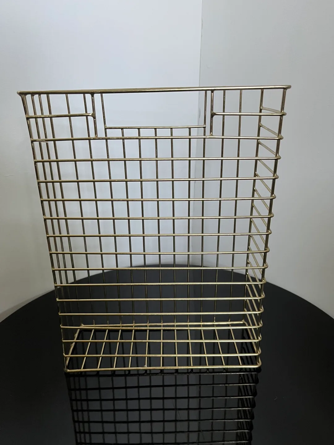 Gold Wire Storage Basket thumbnail