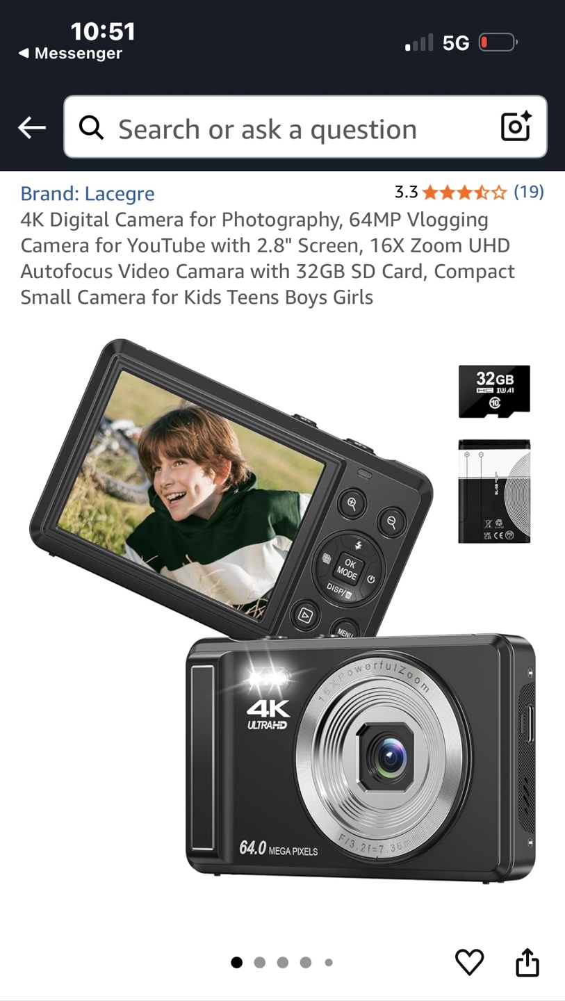 Brand New 4K Digital Camera