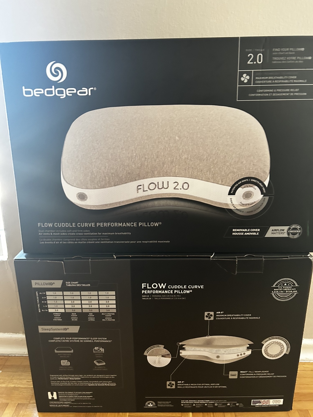 2 BedGear Flow Cuddle Curve Pillow 2.0 - Size 3 - photo 4