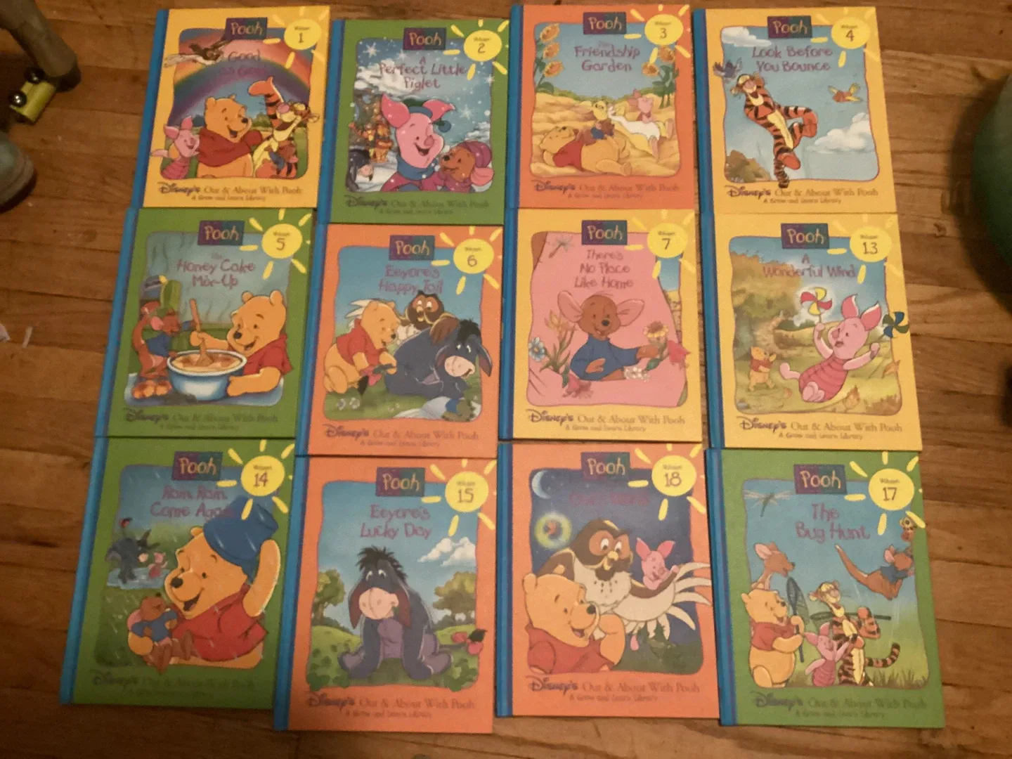 Disney's Out & About With Pooh Books - 10 Book Set thumbnail