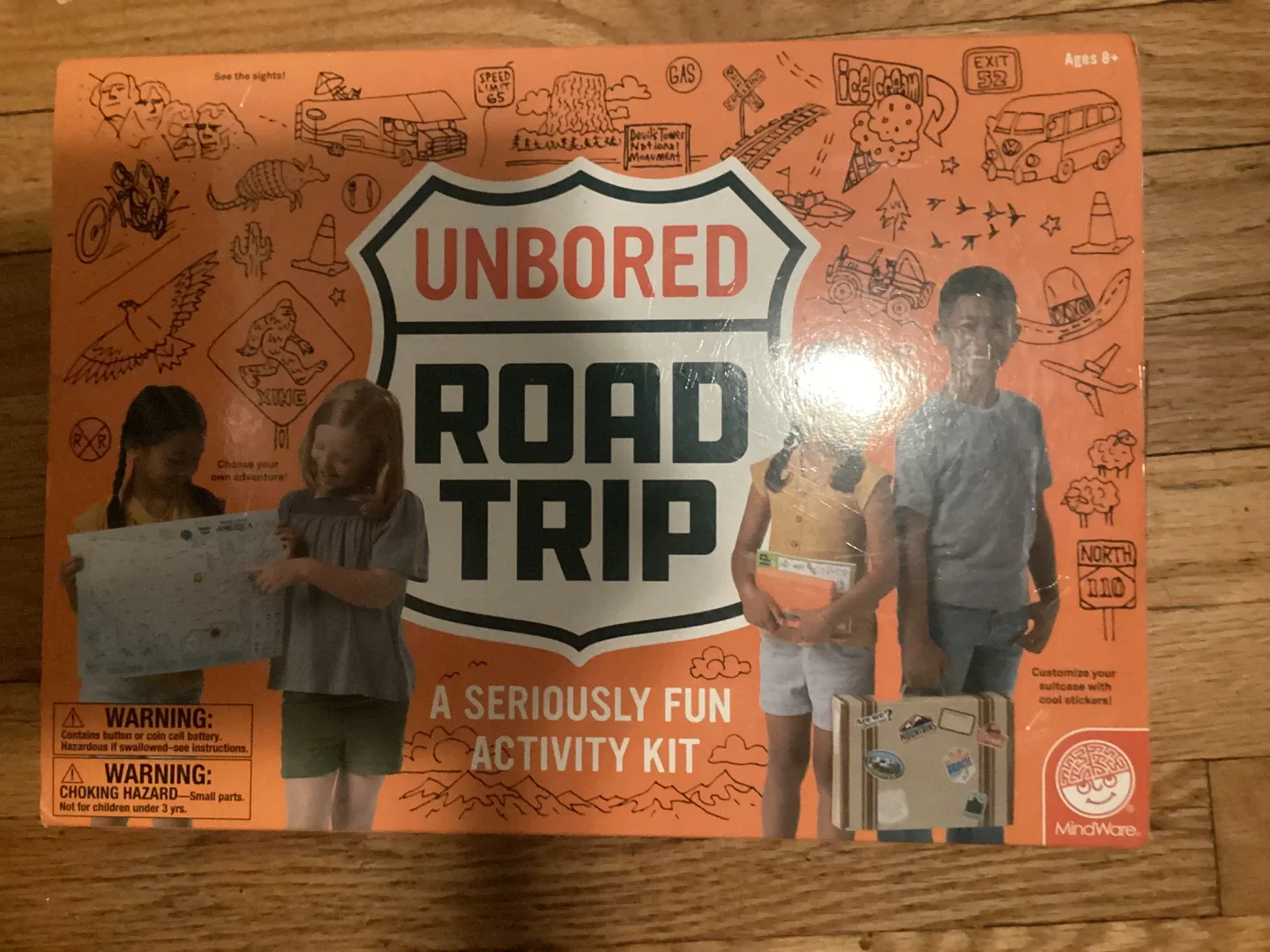 New Unbored Road Trip Activity Kit - Ages 8+ thumbnail