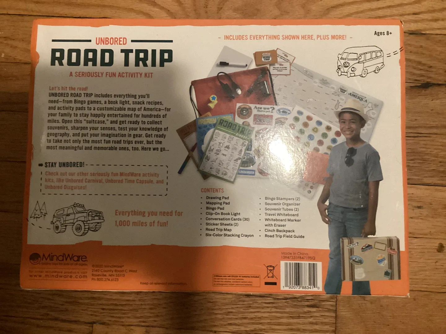 New Unbored Road Trip Activity Kit - Ages 8+ image indicator(2)
