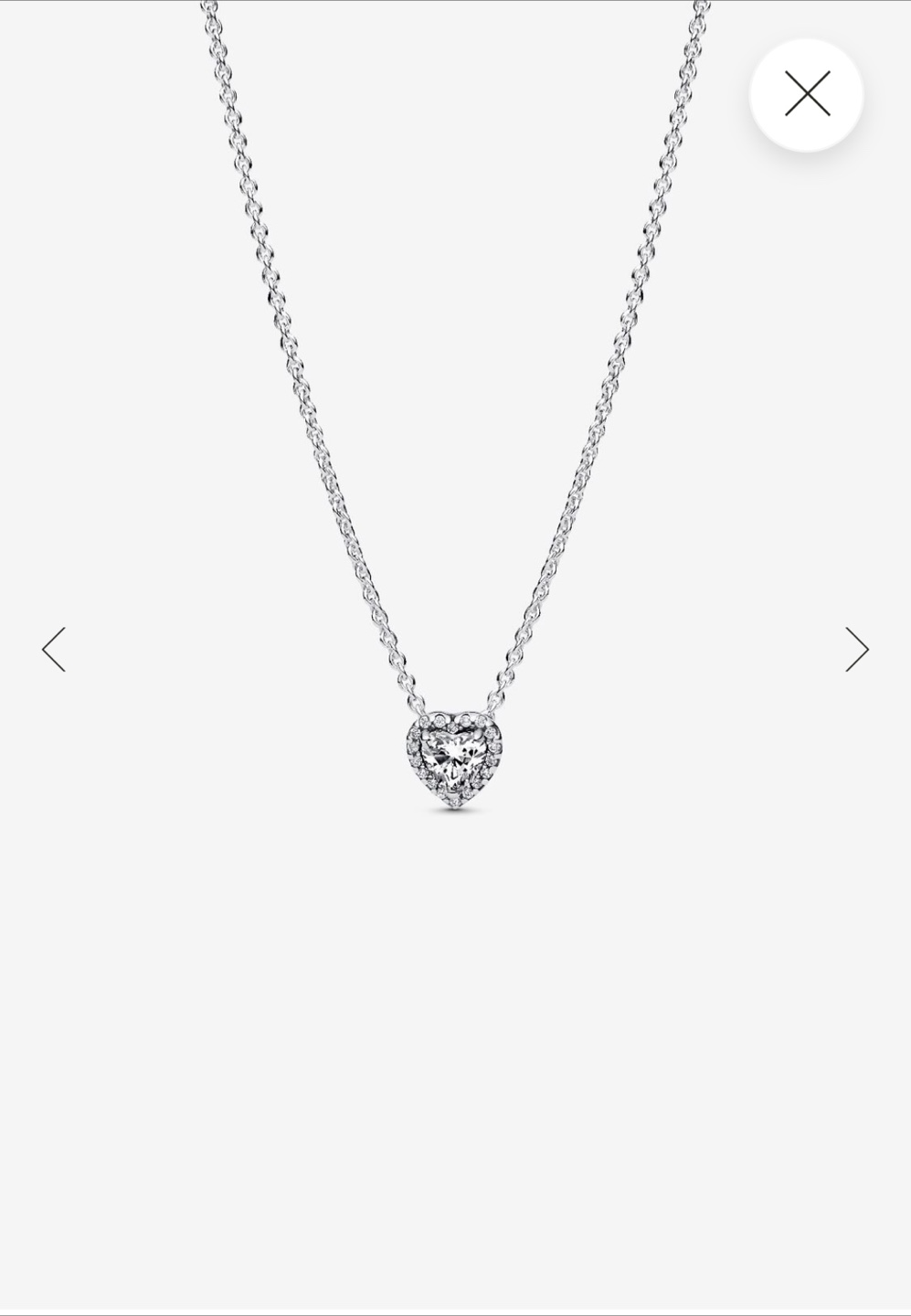 Pandora Heart Necklace