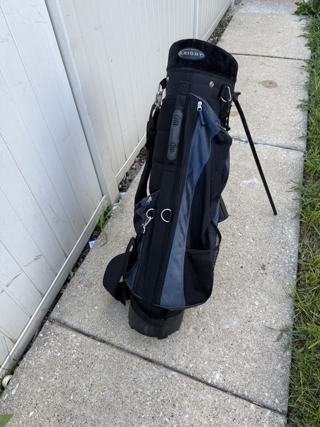 Knight Golf Stand Bag - Black and Blue - photo 2