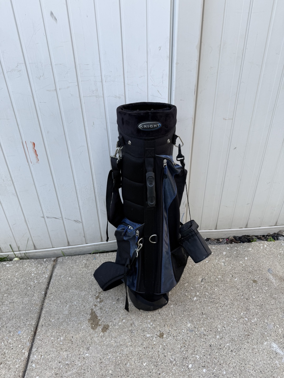 Knight Golf Stand Bag - Black and Blue - photo 3