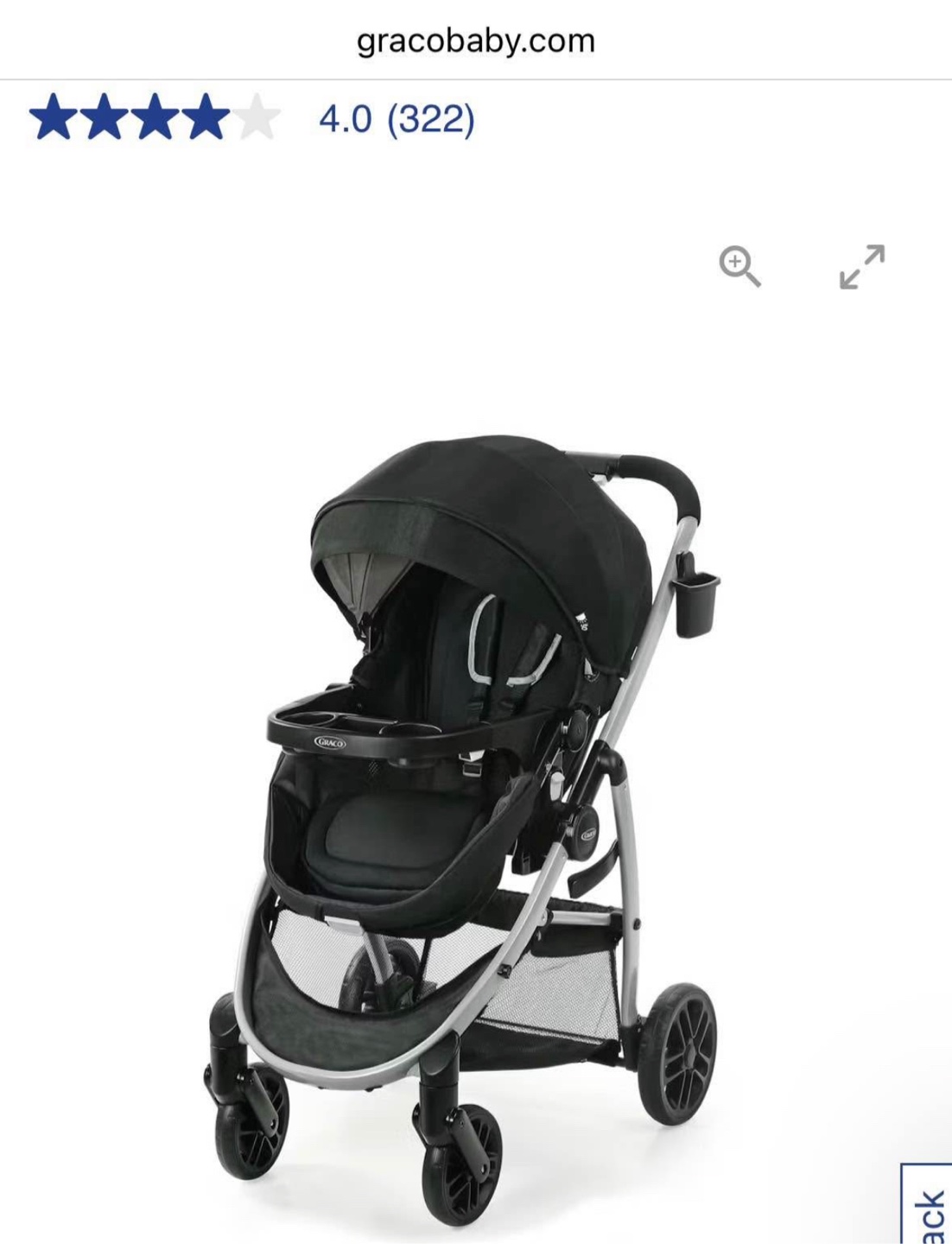 Graco Stroller Pramette Travel System