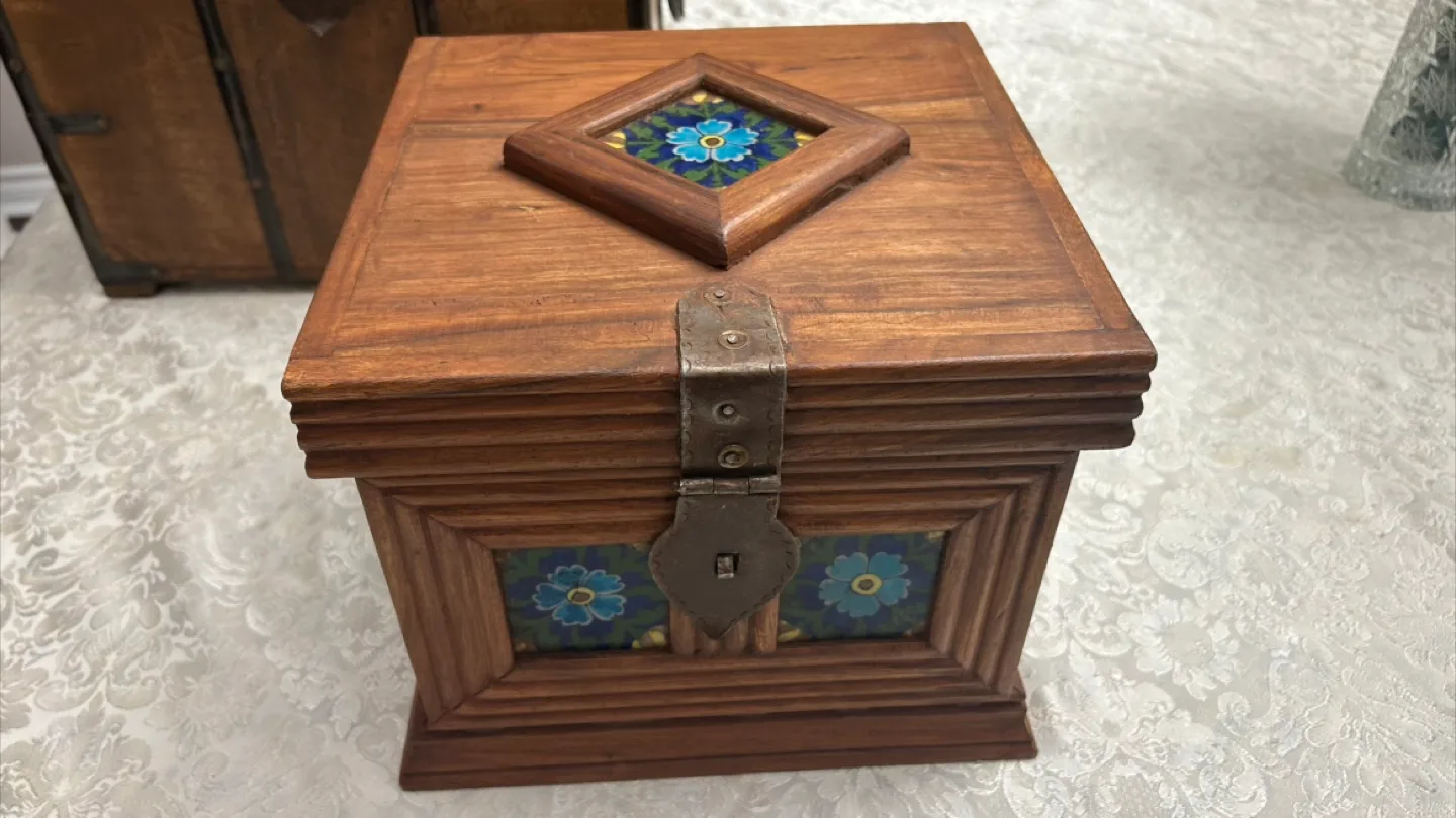 Brand new, wood Decorative Box. $40 each image indicator(2)
