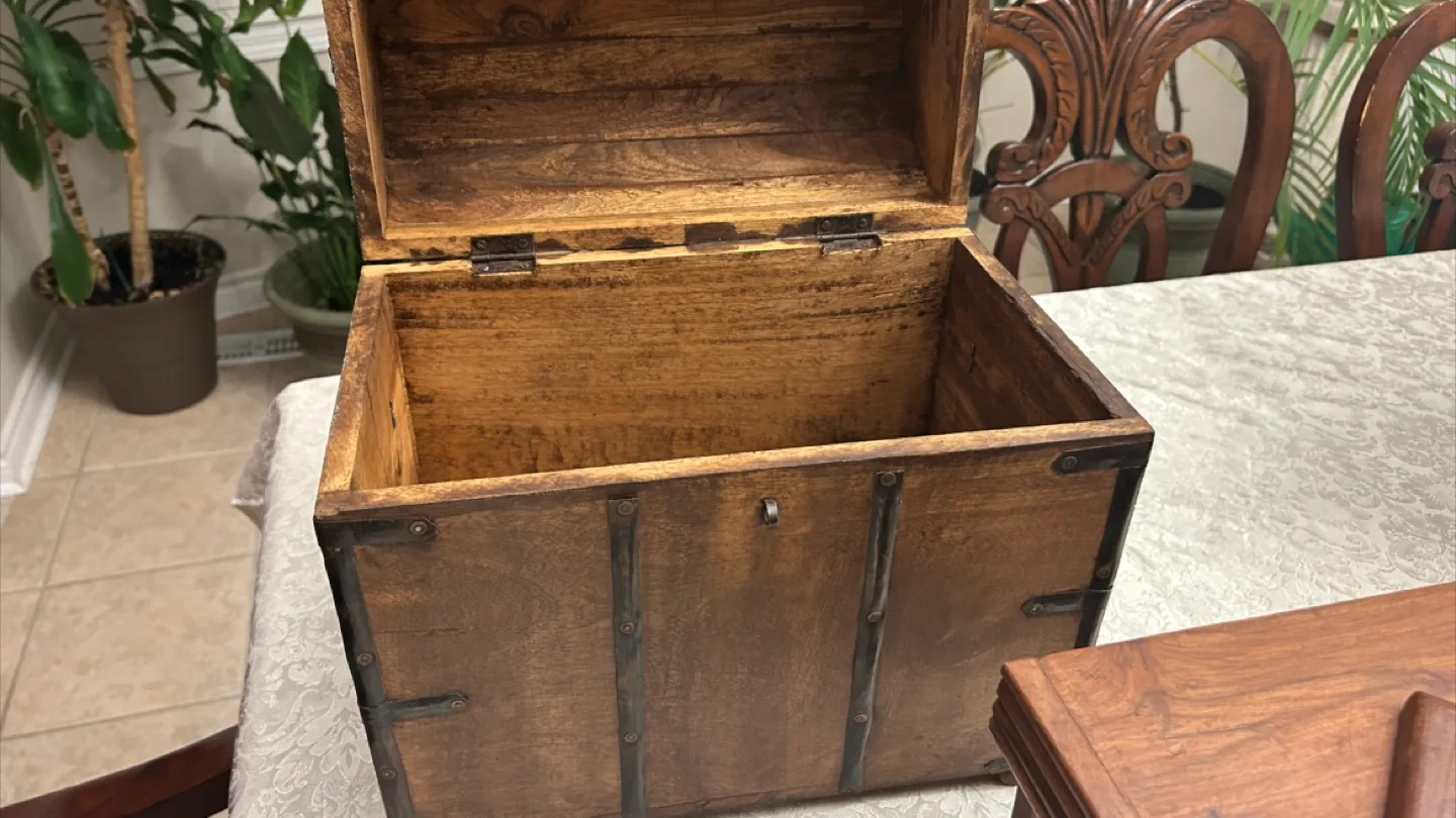Brand new, wood Decorative Box. $40 each image indicator(5)