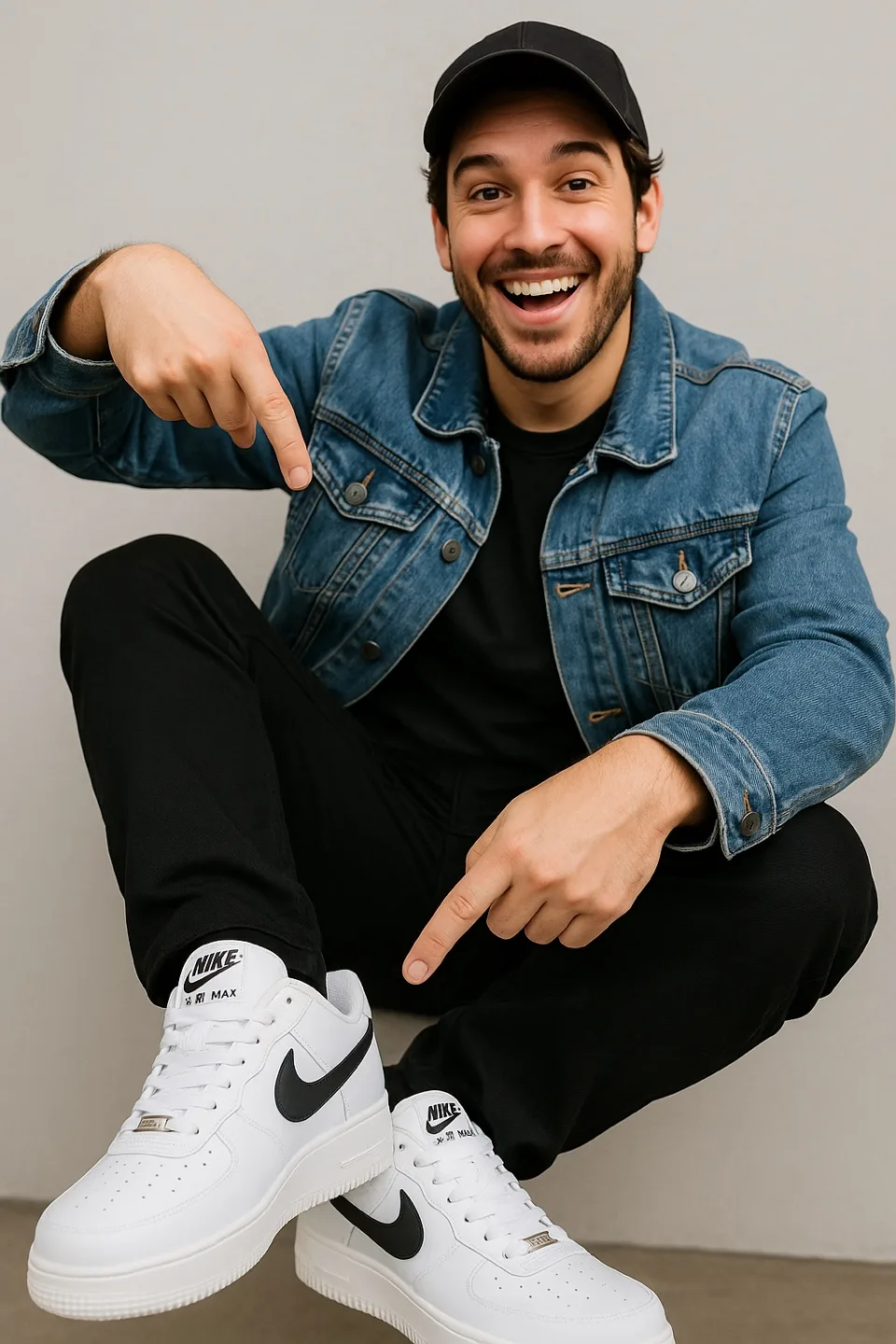 Nike Air Max White Sneakers image indicator(5)