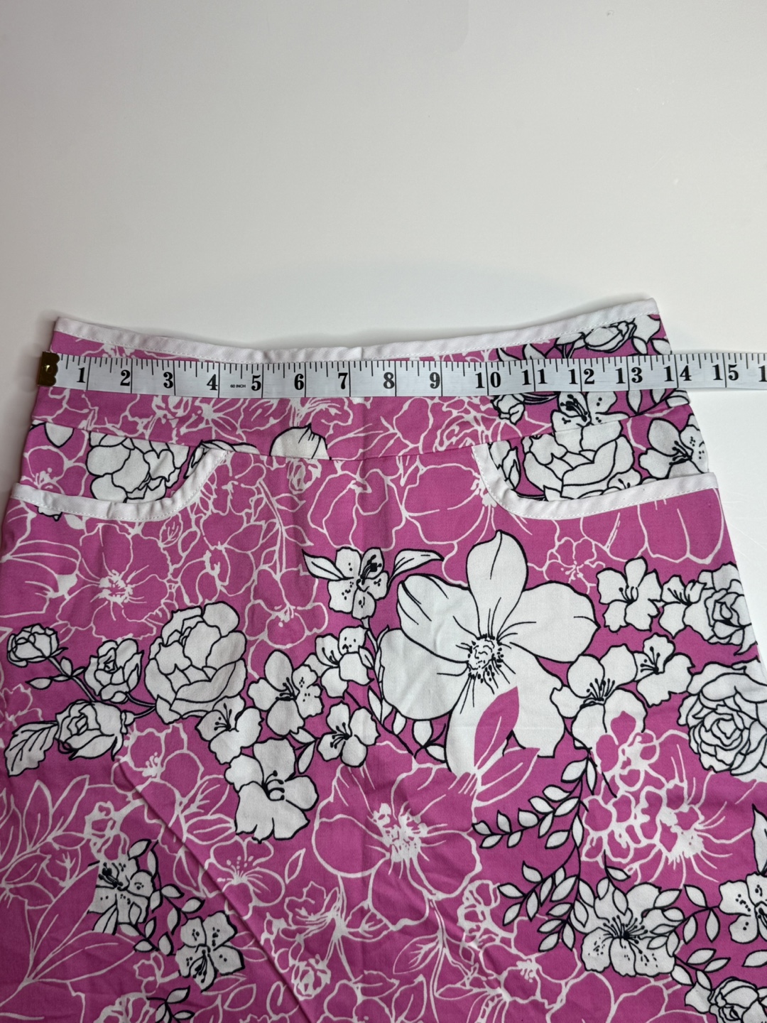 Vintage Vamp Pink Floral Skirt - photo 5