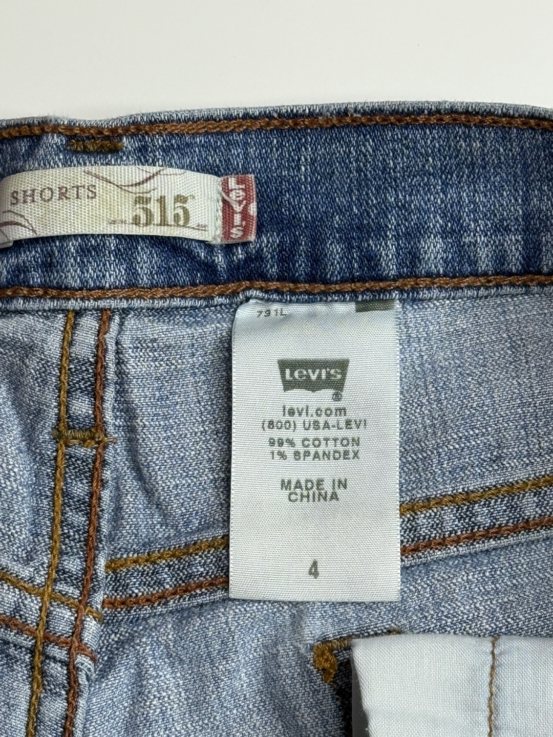 Levi's 515 Denim Shorts - photo 4