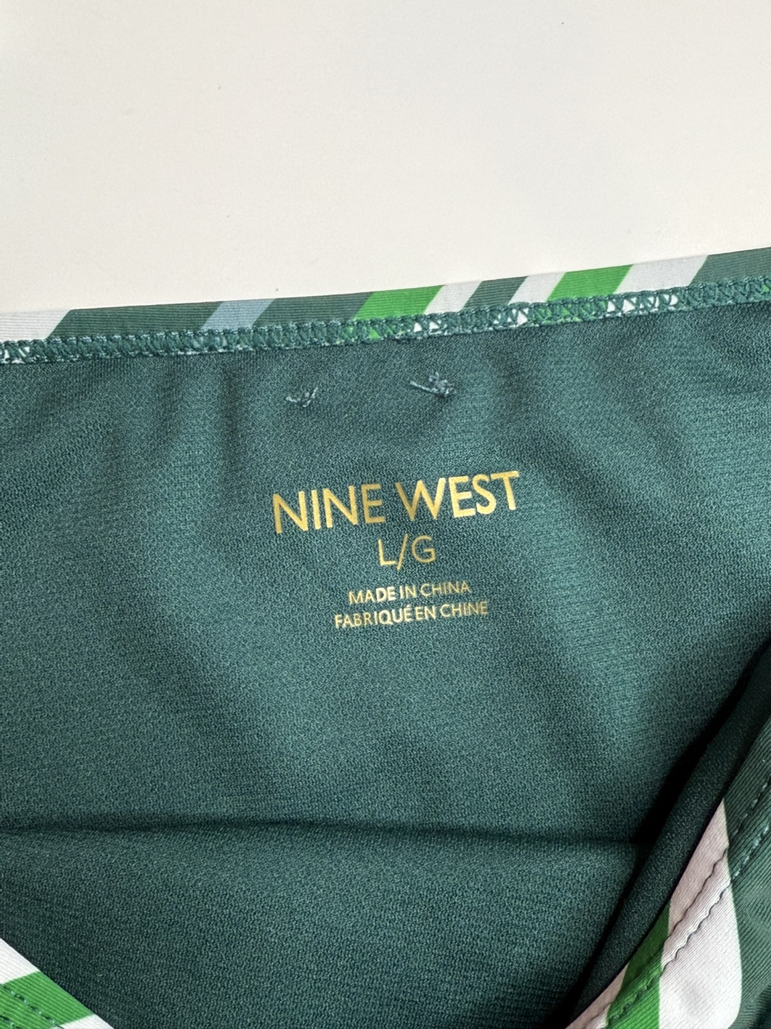 Nine West Striped Bikini Set - L/G - photo 3