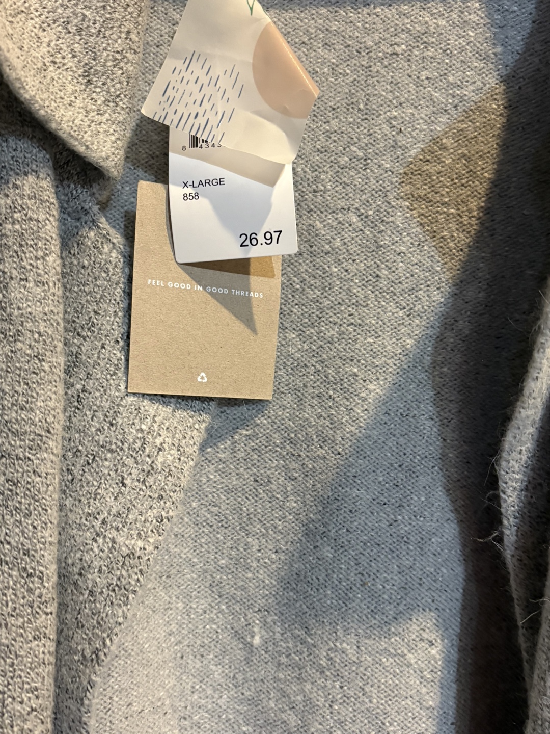 Thread & Supply X-Large Cardigan - photo 2